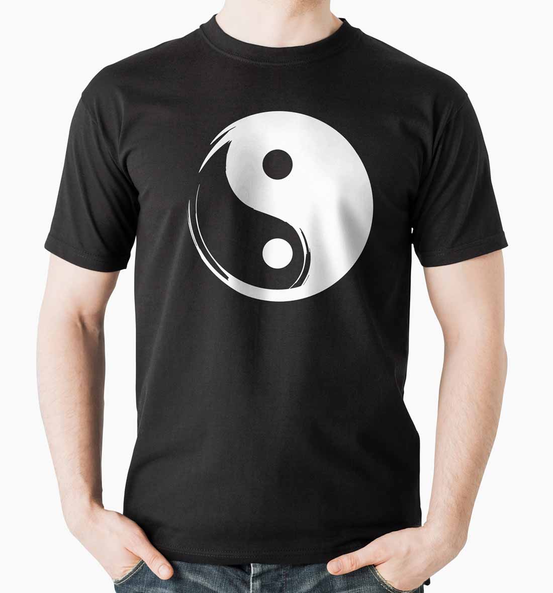 T-shirt Yin and yang tshirt art